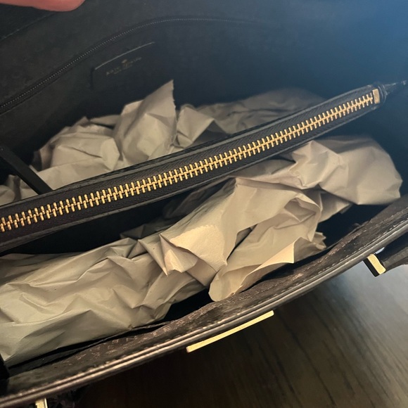 Kate Spade Black Patent Leather Tote - Picture 4 of 6